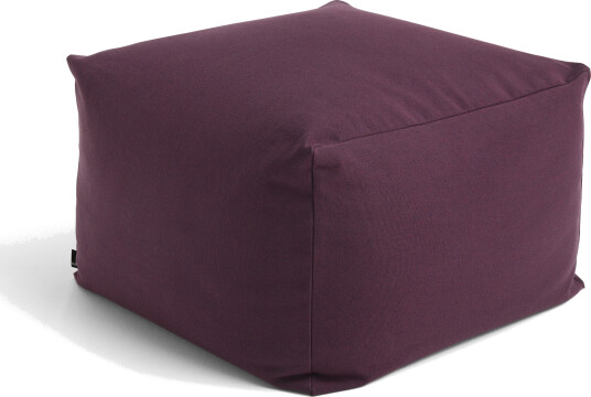 Hay Puff Story Burgundy