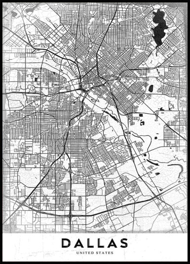 Dallas Plakat Plakat / 70x100cm