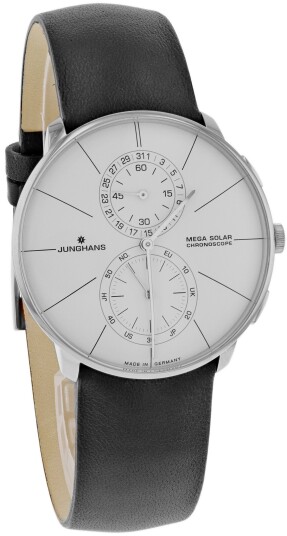 Junghans Herreklokke 59/4200.00 Meister fine Chronoscope MEGA Solar