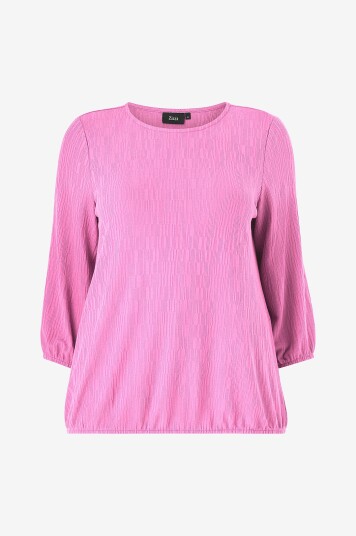 Zizzi   Topp vmMmari 3/4 Blouse   Lilla