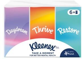 Kleenex Collection lommetørkler 6 pakker Kleenex Collection lommetørkler 6 pakker