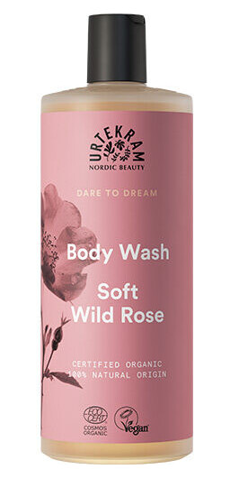 Urtekram Body Wash Soft Wild Rose 500ml Urtekram Body Wash Soft Wild Rose 500ml