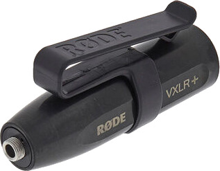 Røde VXLR+ 3,5mm til XLR Adapter for Mikrofoner Svart