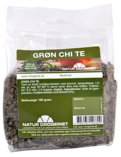 Natur Drogeriet Natur-Drogeriet Grønn Chi Tea M. Hagtorn - 100 g