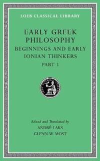 Early Greek Philosophy, Volume Ii Early Greek Philosophy, Volume Ii