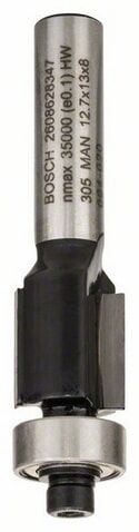 Bosch Kantfres med Hardmetall, 8 mm, 12,7 mm Diameter, 13 mm Lengde