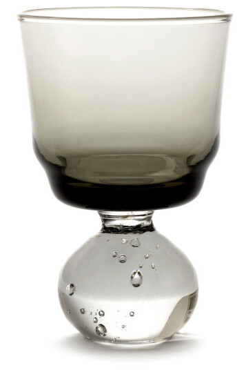 Serax Eternal snow stem glass S ?6,3 cm Smokey Grey