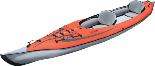 Advanced Elements AdvancedFrame Convertible w. SDC and DDC, oppblåsbar kajakk 460x82cm RED Advanced Elements AdvancedFrame Convertible w. SDC and DDC, oppblåsbar kajakk 460x82cm RED