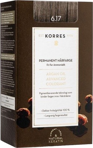 Korres Argan Oil Colorant 6.17 Dark Blonde Beige