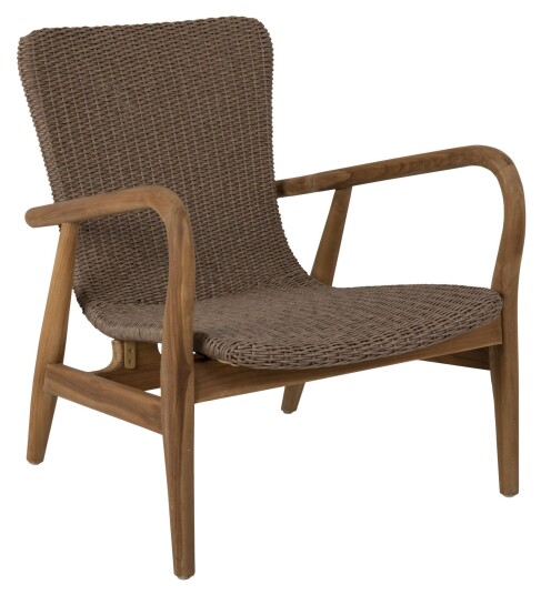 Brafab Lilja Loungestol, Teak/Wicker Brafab Lilja Loungestol, Teak/Wicker