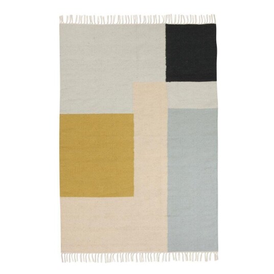 ferm LIVING Kelim gulvteppe stort squares