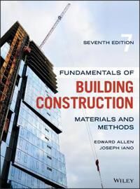 Fundamentals Of Building Construction Av Edward Allen, Joseph Iano
