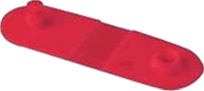 Zebra Håndleddsbåndklips Rød En Pakke 275 97032_RED