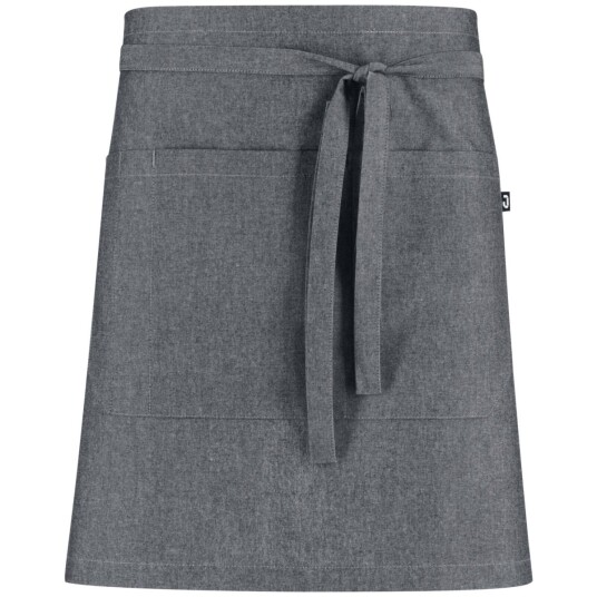 JOBELINE Midjeforkle Nando Chambray 45x80 cm (LxB); 45x80 cm (LxB); Grå