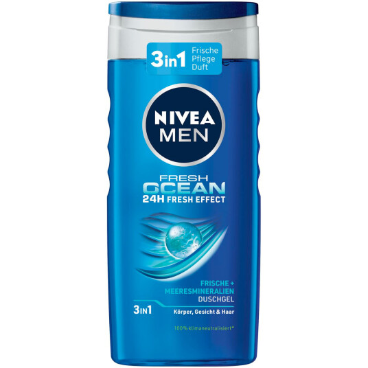 Nivea Men Shower Gel Fresh Ocean Shower Gel 250 ml Nivea Men Shower Gel Fresh Ocean Shower Gel 250 ml