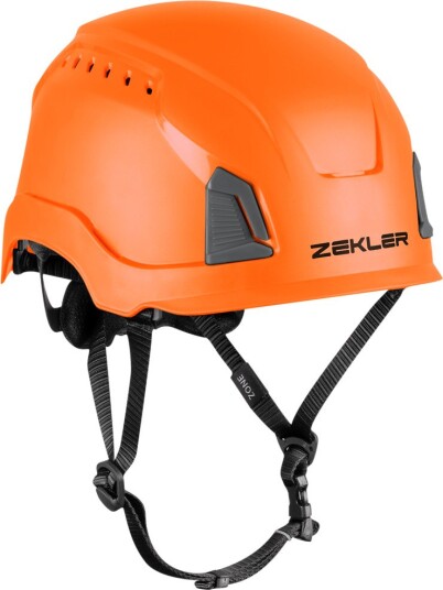 Zekler Vernehjelm Zone Standard Med 12 Ventilasjonshull Oransje