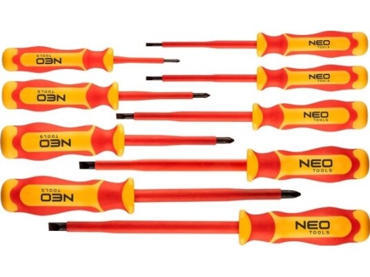 Neo 1000V Skrutrekkersett 9 Deler (04-143)