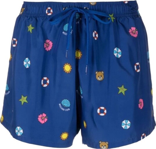 Moschino Herre Svømmetøy Blå M,