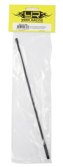 Yeah Racing TEC4-011BK ALUMINUM 7075 MAIN DRIVE SHAFT BLACK