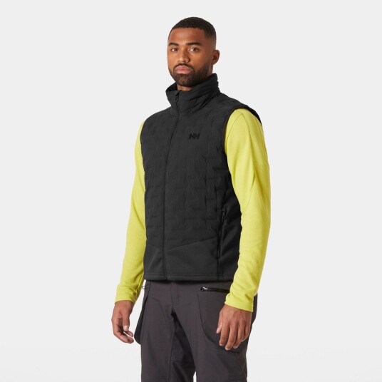 Helly Hansen Hp Hybrid Stretch Insulator Vest Herre Grå L Helly Hansen Hp Hybrid Stretch Insulator Vest Herre Grå L