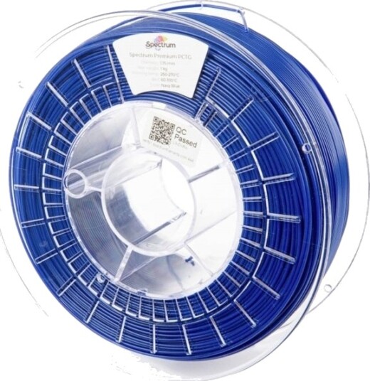 Spectrum Premium PCTG Filament 1.75 mm 1000 g Marineblå 80666