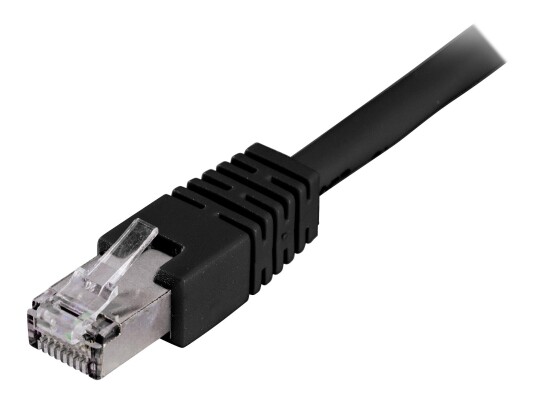 Deltaco CAT 6 Koblingskabel 1 m RJ-45 Hann til Hann - Svart