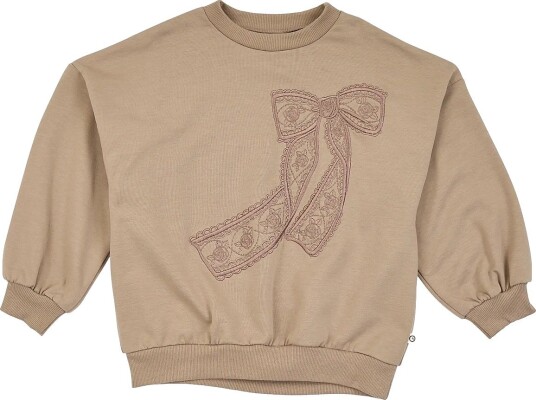 Müsli Cozy Me Bow Sweatshirt WALNUT 92
