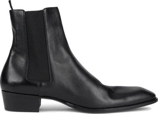 Saint Laurent Herre Sko Svart 40 EU,