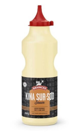 Bähncke Sur/sød Sauce - Fl 1 Kg Bähncke Sur/sød Sauce - Fl 1 Kg