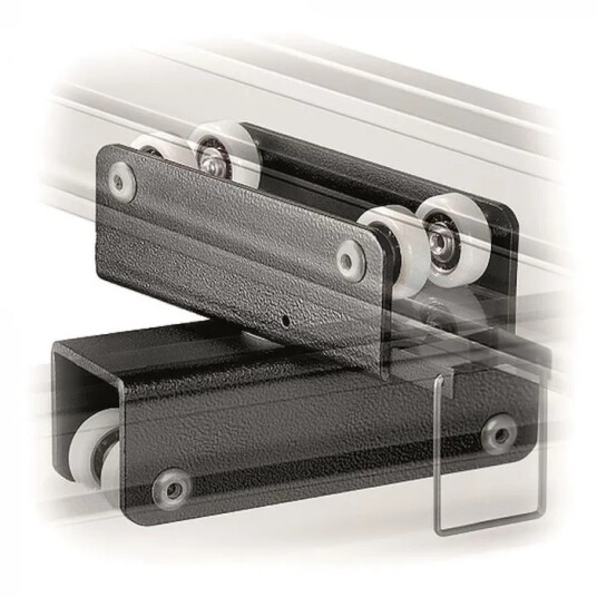 Manfrotto FF3236 Dobbel Vogn Glidende Takoppheng-vogn Manfrotto FF3236 Dobbel Vogn Glidende Takoppheng-vogn