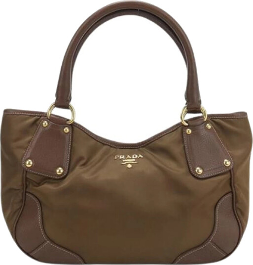 Prada Vintage Dame Brun