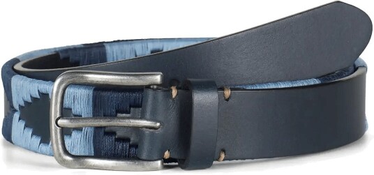 Howard London Hudson Polo Belt - NAVY - 95