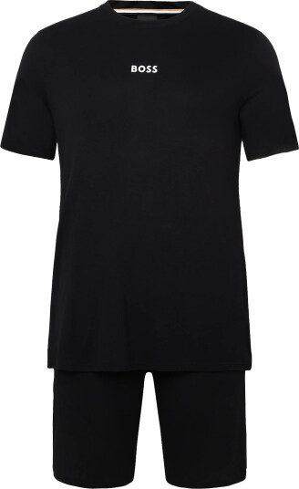 BOSS Piquè Short Set Black M