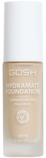 Gosh Hydramatt Foundation 30 ml 002Y Very Light Yellow/Cold Underton Gosh Hydramatt Foundation 30 ml 002Y Very Light Yellow/Cold Underton