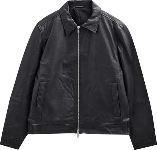 Anerkjendt Akcarl Leather Jacket CAVIAR XXL