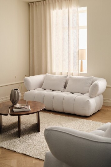Nord Komfort Sofa Brisbane 3 seter Hvit Nord Komfort Sofa Brisbane 3 seter Hvit