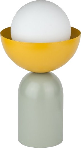 Osram Decor Bowl bordlampe grønn/gul Osram Decor Bowl bordlampe grønn/gul