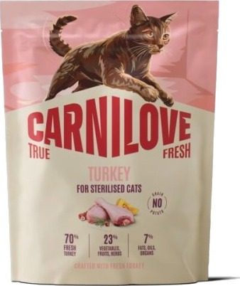 Carnilove Tørrfôr Cat Sterilised Turkey 400 G