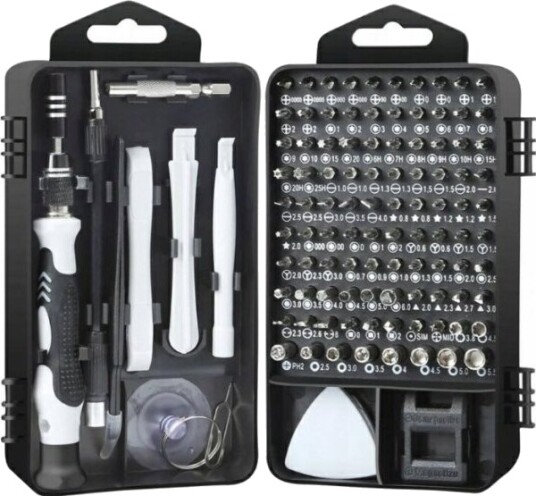 Silver Sett Med Bits/Toppstykker 115 Deler / Silver Silver Sett Med Bits/Toppstykker 115 Deler / Silver