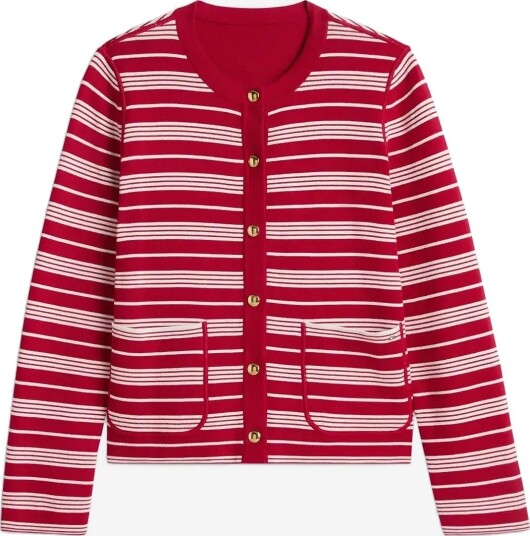 Tommy Hilfiger | Co Jersey Reversible Ls Cardi | XS