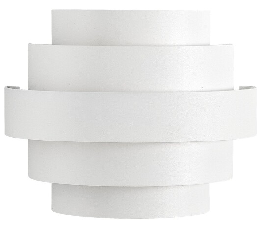 AIRAM Nora vegglampe IP54 2X3W/830 Hvit