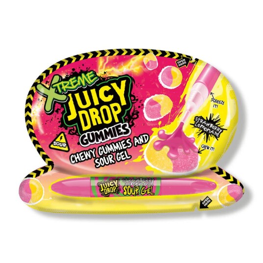Juicy Drop Gummies & Sour Gel 57g Juicy Drop Gummies & Sour Gel 57g