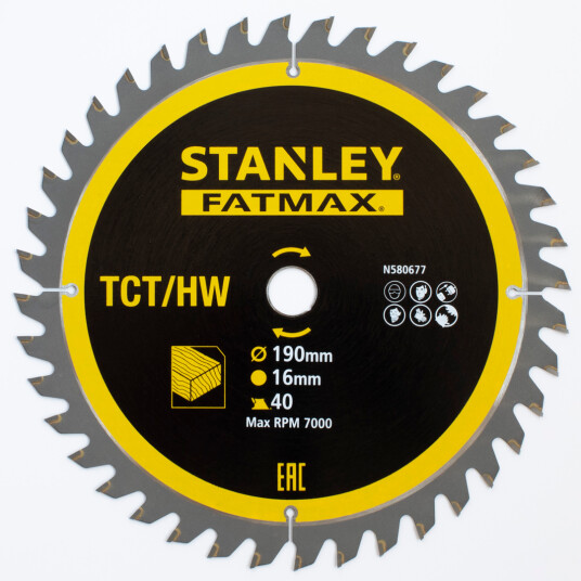 STANLEY SAGBLAD 190X16