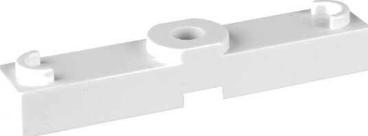 Faluplast 14230 Avstandskloss 10 x 80 mm, for dobbelklemme Hvit, Installasjon