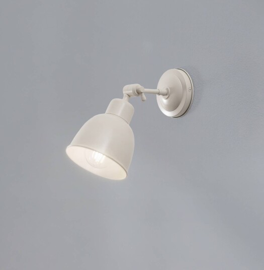 Vegglampe Emoti Argon dimbar Krem / amber Stue / spisestue Metall Industriell design Vegglampe Emoti Argon dimbar Krem / amber Stue / spisestue Metall Industriell design