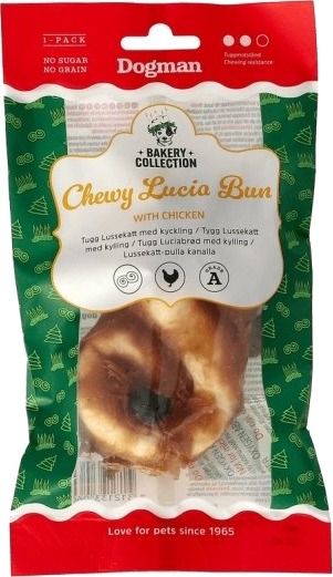 Dogman Bakery Collection Lussebulle Med Kyckling 12.5 cm 12.5 cm