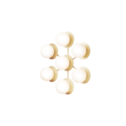 Nuura Liila Star Vegg/Taklampe Opal Hvit Nuura Liila Star Vegg/Taklampe Opal Hvit