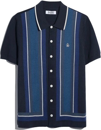 Original Penguin 14Gg Cttn Blnd Jqrd DARK SAPPHIRE M