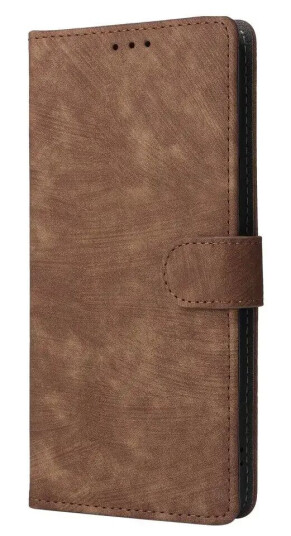 EIDERWOOD Asus Zenfone 11 Ultra Kunstskinn Deksel m. Lommebok og Stropp - Brun