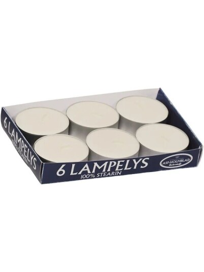 Asp Holmblad Maxi telyslys 8 timer.